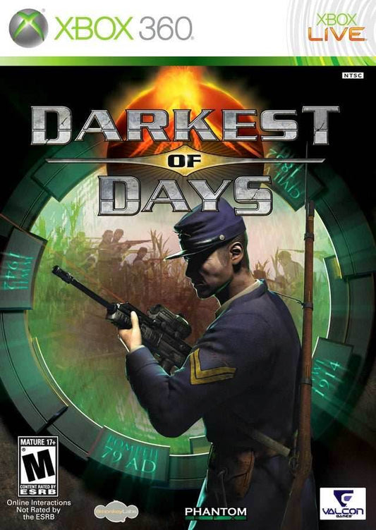 Darkest of Days (Xbox 360) - Game Manual Only