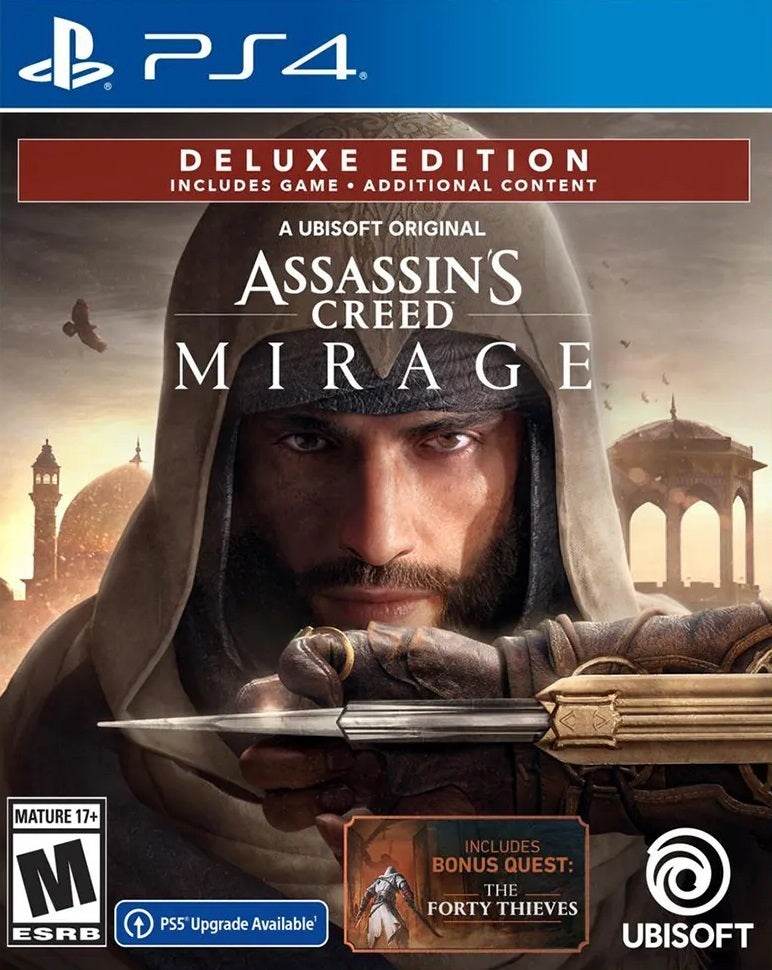 Assassin's Creed Mirage Deluxe Edition (PlayStation 4) - Game Only
