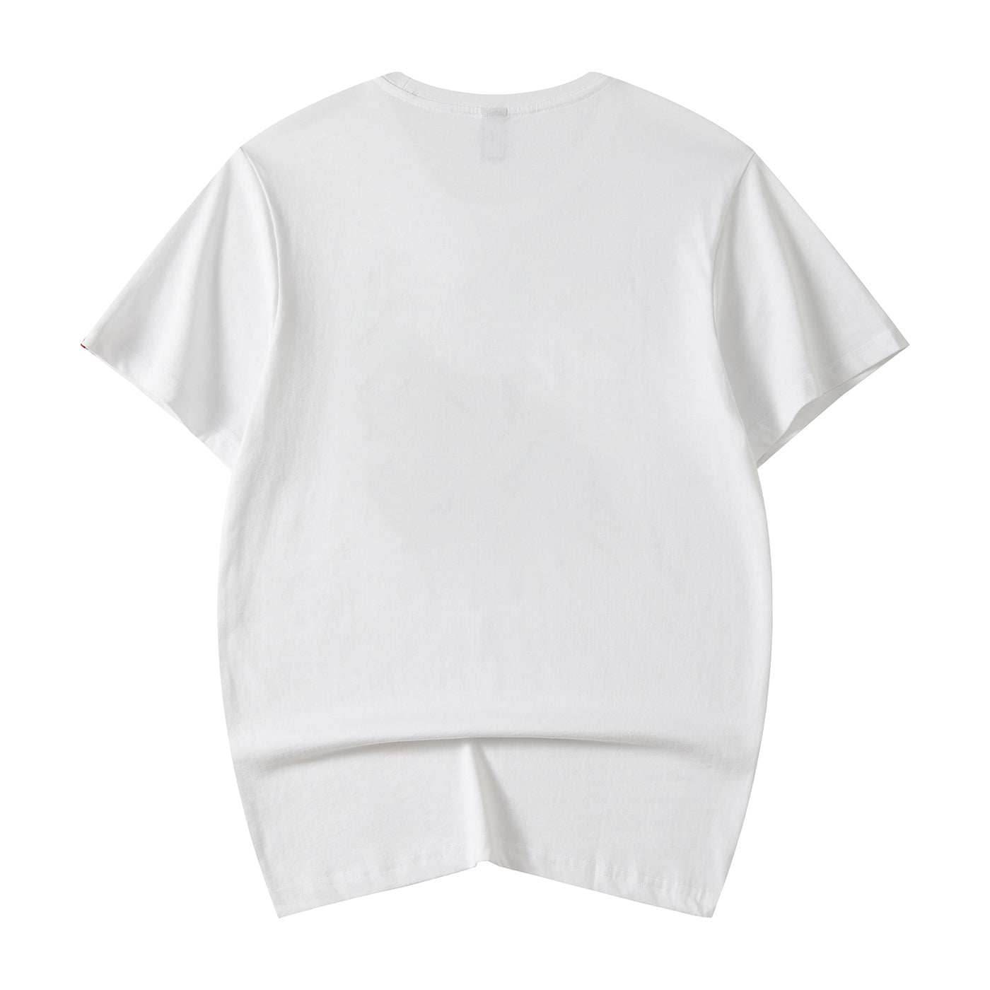 KH705 Dragon Head Embroidery Tee - White / S