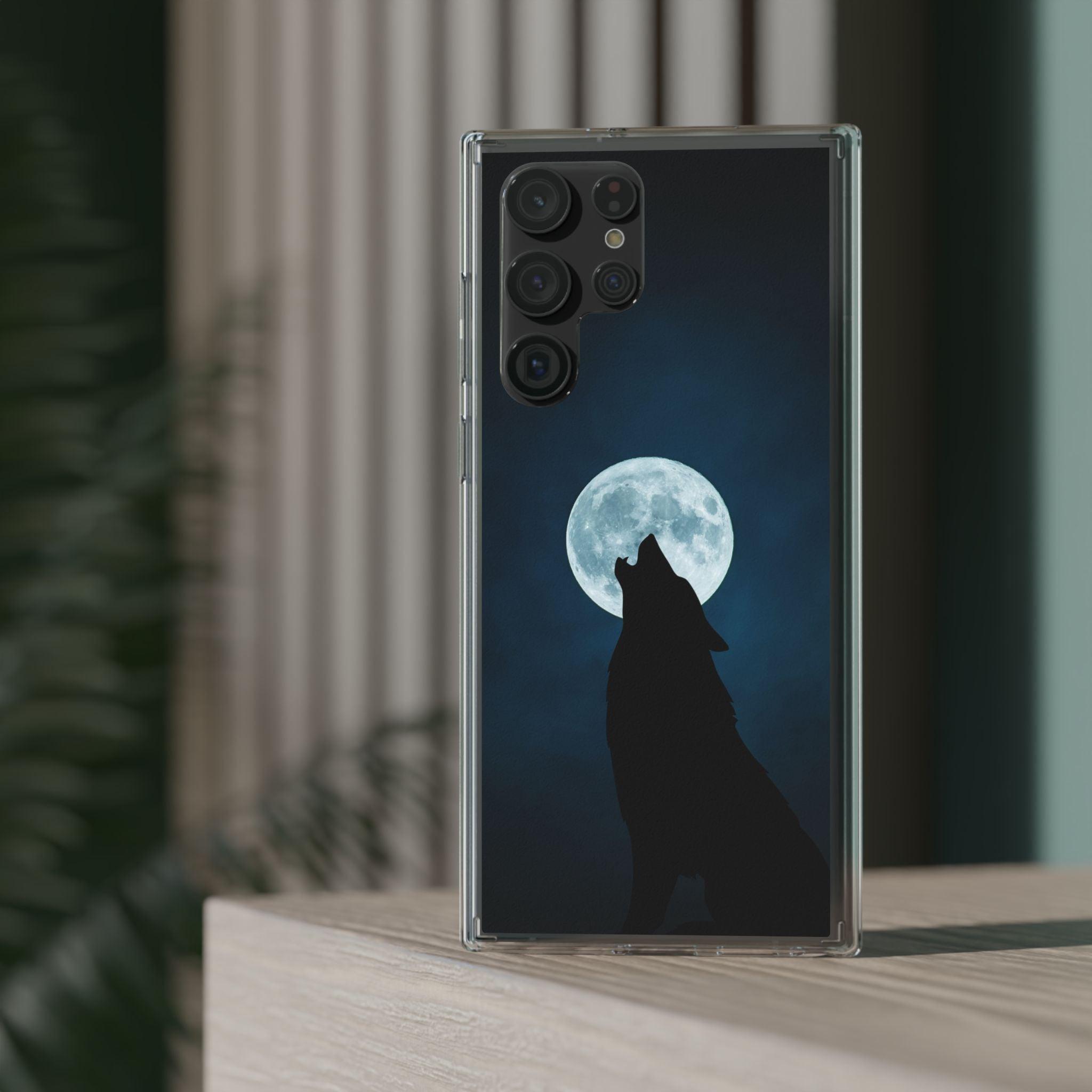 Full Moon and Wolf Clear Cases