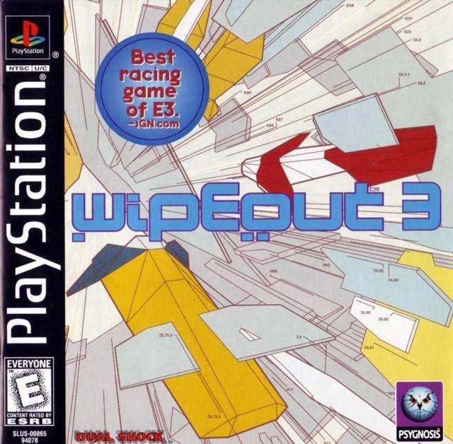 Wipeout 3 (Playstation) - Game Manual Only