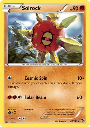 Solrock 064/146 - XY Base Set