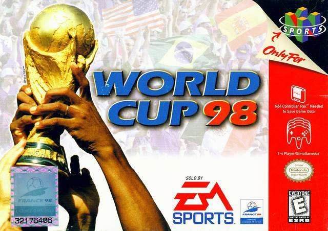 World Cup 98 (Nintendo 64) - Game Manual Only