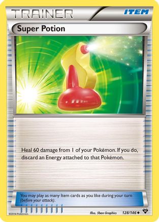 Super Potion 128/146 - XY Base Set Reverse Holofoil