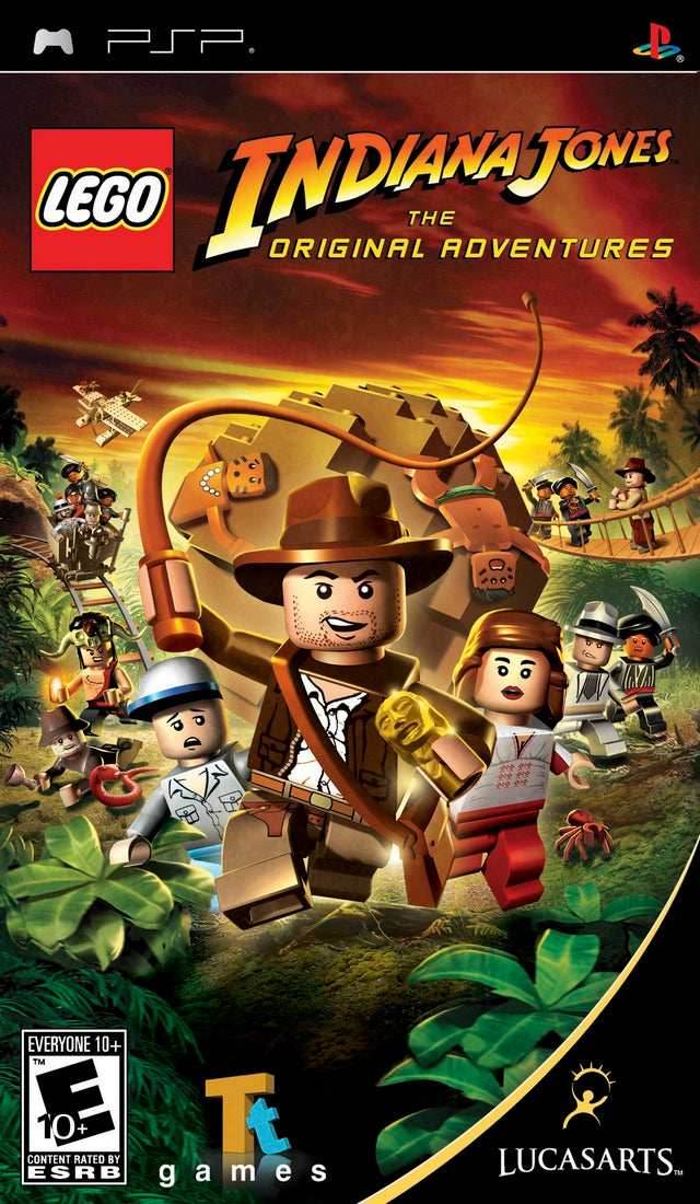 LEGO Indiana Jones The Original Adventures [Greatest Hits] (PSP) - Game Manual Only
