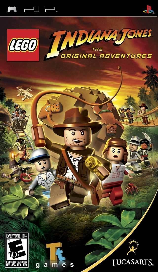 LEGO Indiana Jones The Original Adventures (PSP) - Game Manual Only