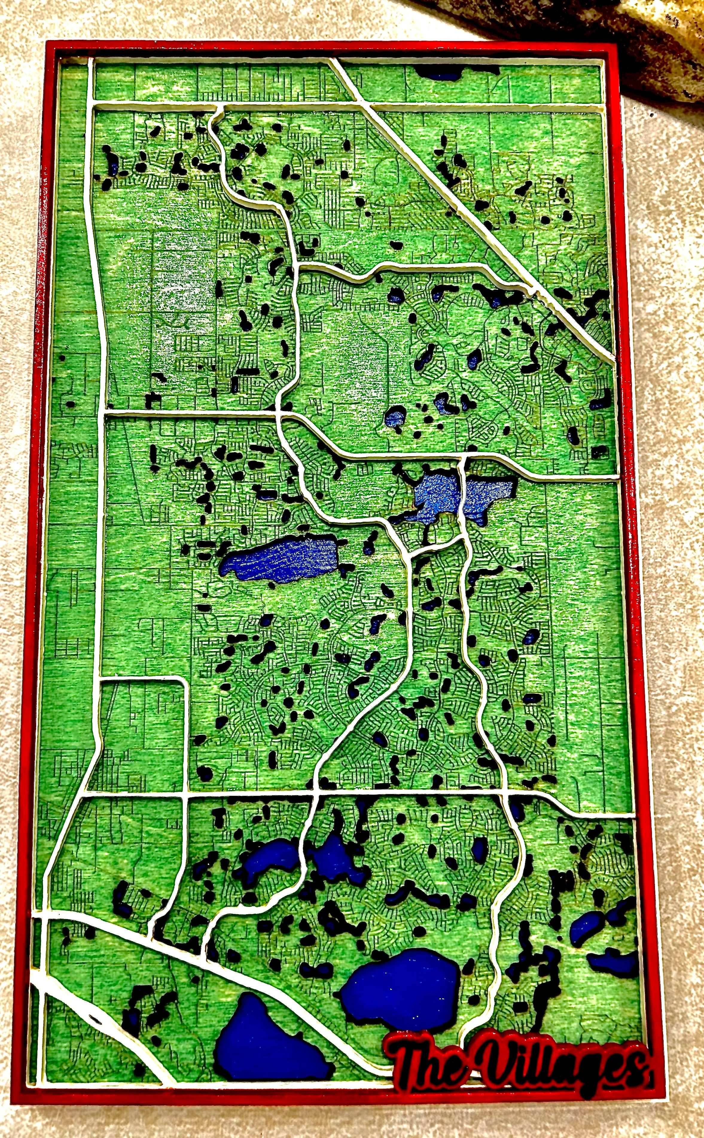 The Villages Map - 