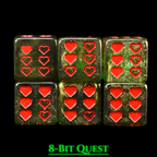 8-Bit Quest Dice Set