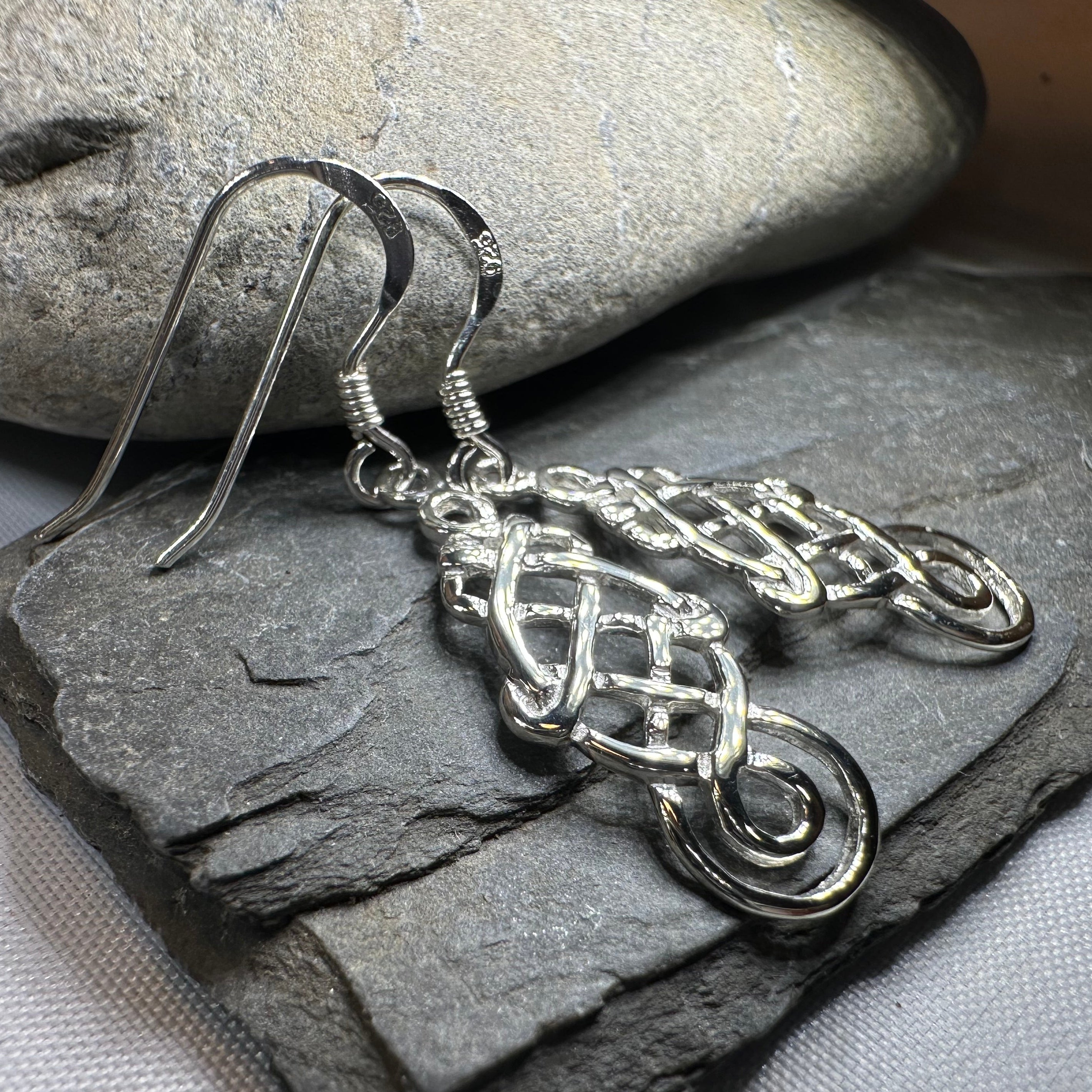 Iorna Celtic Dragon Earrings