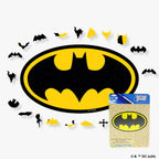 Batman Logo Wooden Jigsaw Puzzle - A4 + Wooden Gift Box