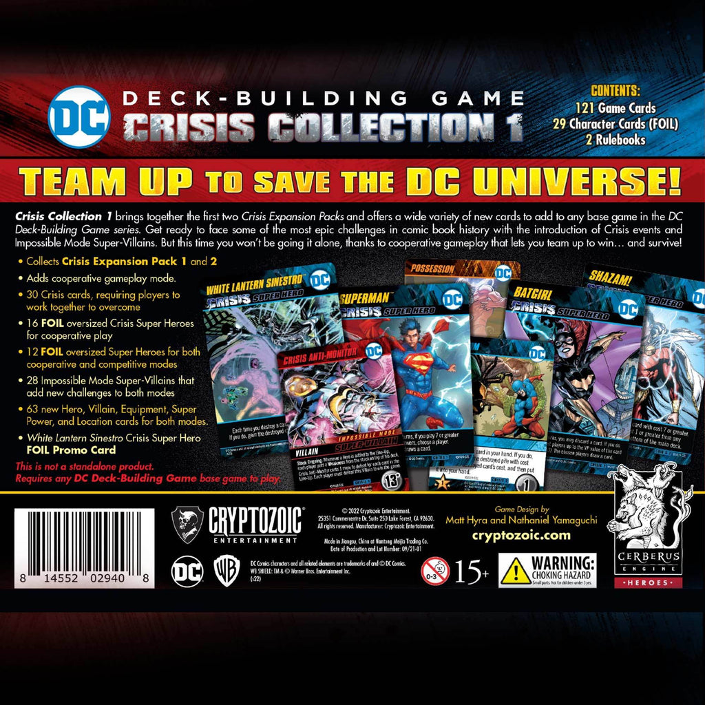 DC Deck-Building Game: Crisis Collection 1 - 