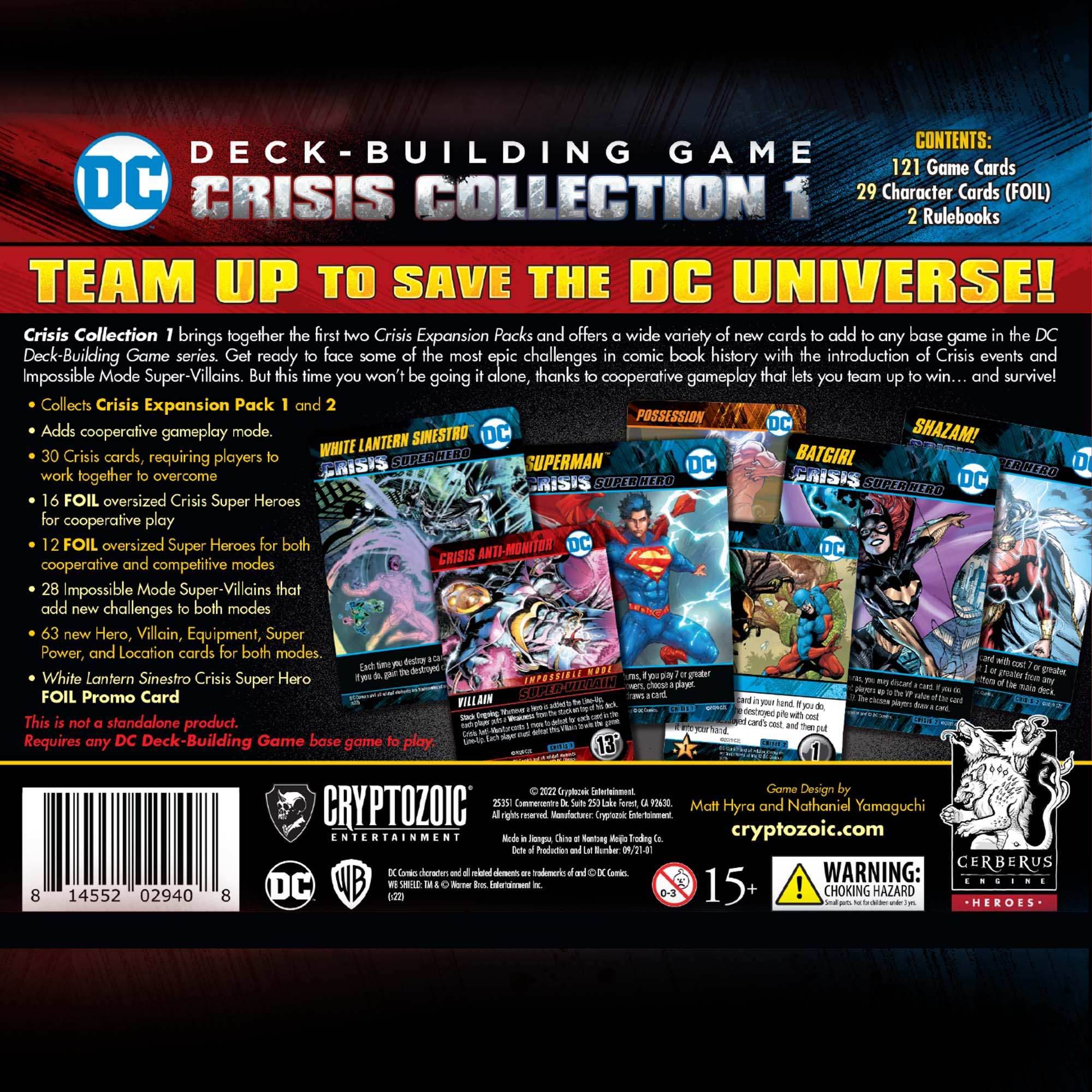 DC Deck-Building Game: Crisis Collection 1 - 