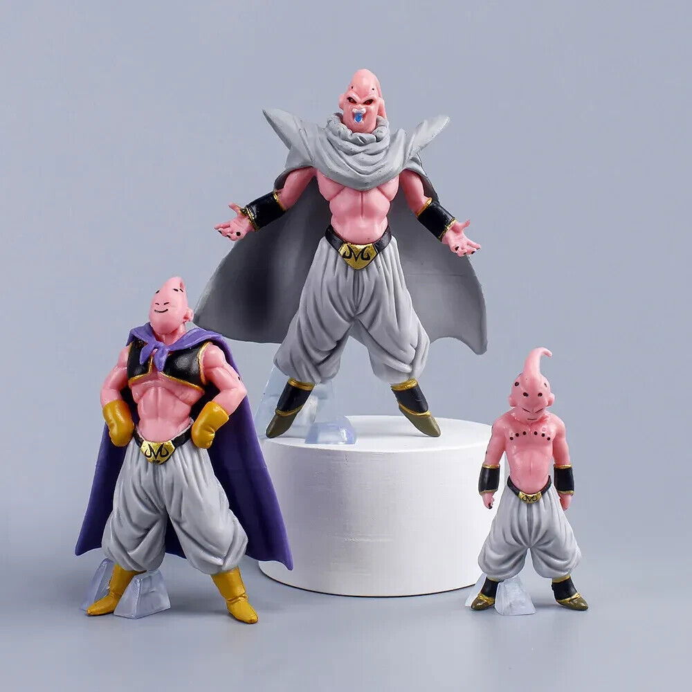 8 pcs Majin Buu Figure Set, Super Evil Kid Innocent Fat Dragon Ball Z Figurines