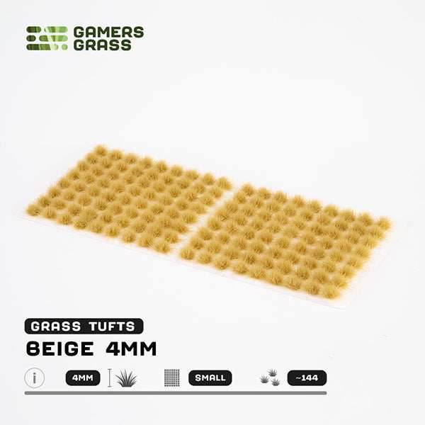 Gamers Grass Tufts: Beige 4mm- Small - 