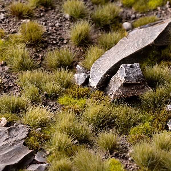 Gamers Grass Tufts: Dry Green 6mm- Small - 