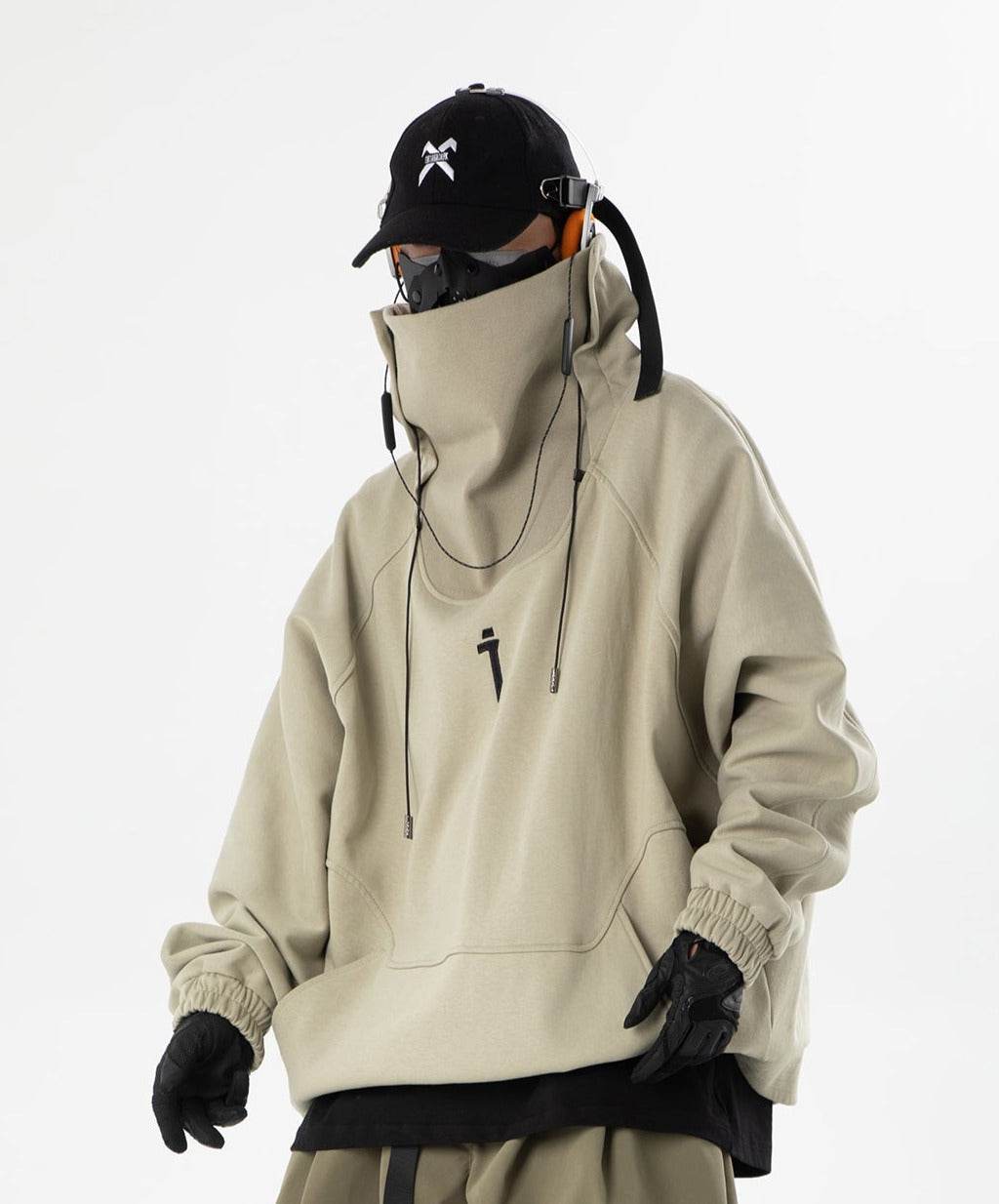 HiH49 Precision High Neck Olive Sweater - M