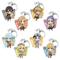 Sword Art Online Trading Acrylic Keychain Quest Series Deformed (1 Blind Box) - 
