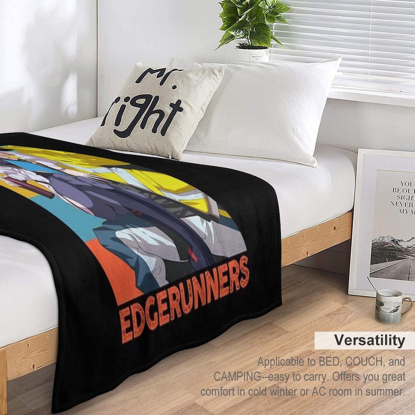 CYBERPUNK - EDGERUNNERS Throw Blanket