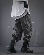 HiP81 Grey I-Tech Lightweight Pants - M