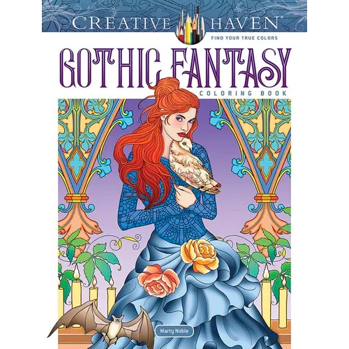 Creative Haven Gothic Fantasy Coloring Book