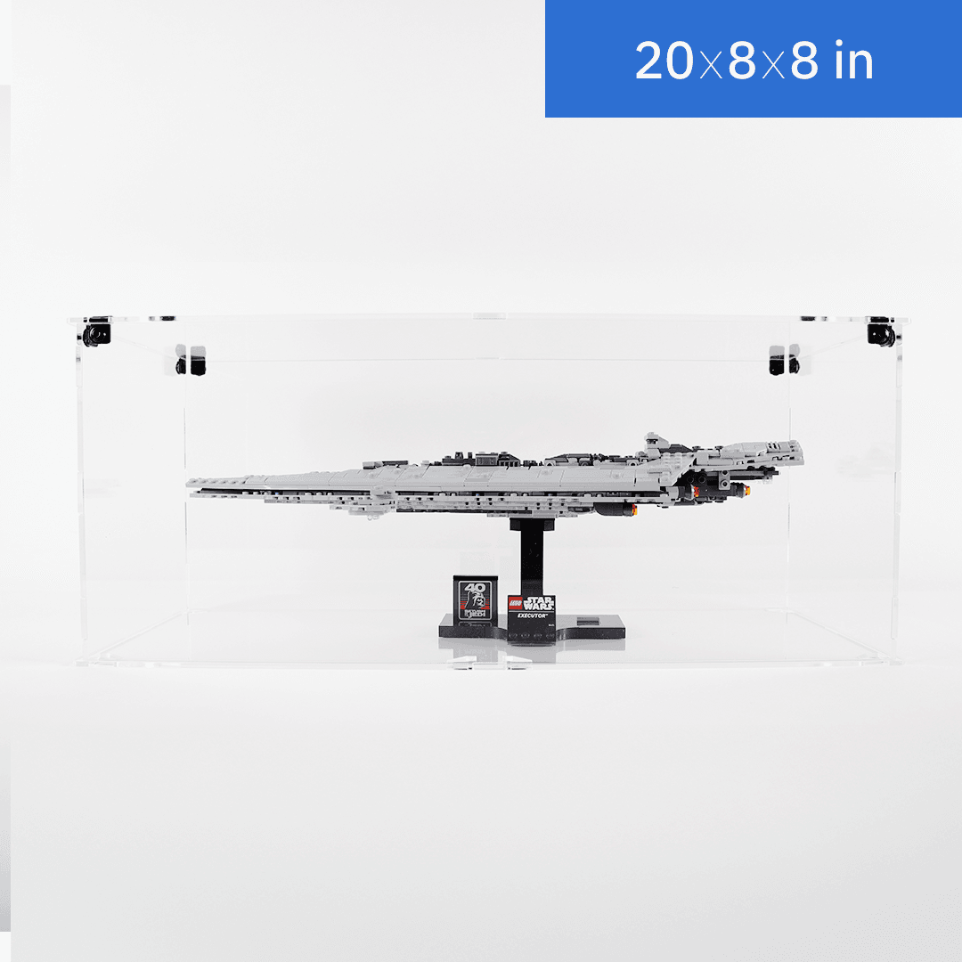 Mini Stacker 20x8x8 - Clear