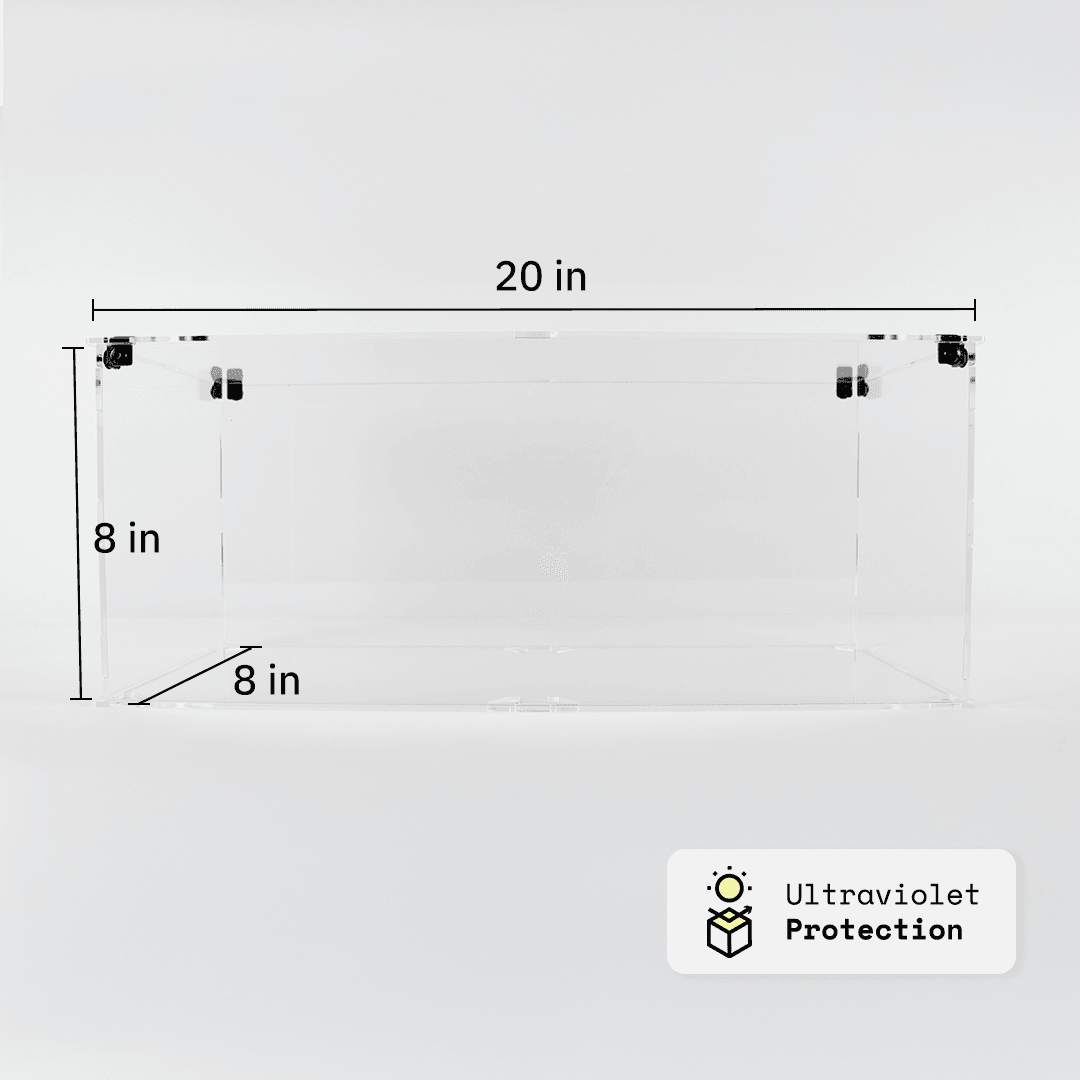 Mini Stacker 20x8x8 - Clear