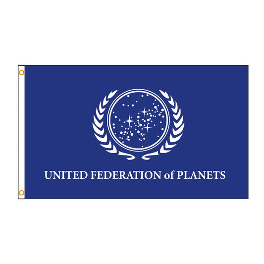 90*150cm United Federation of Planets Flag For  Decoration