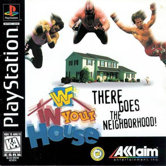 WWF In Your House (Playstation) - Game Manual Only