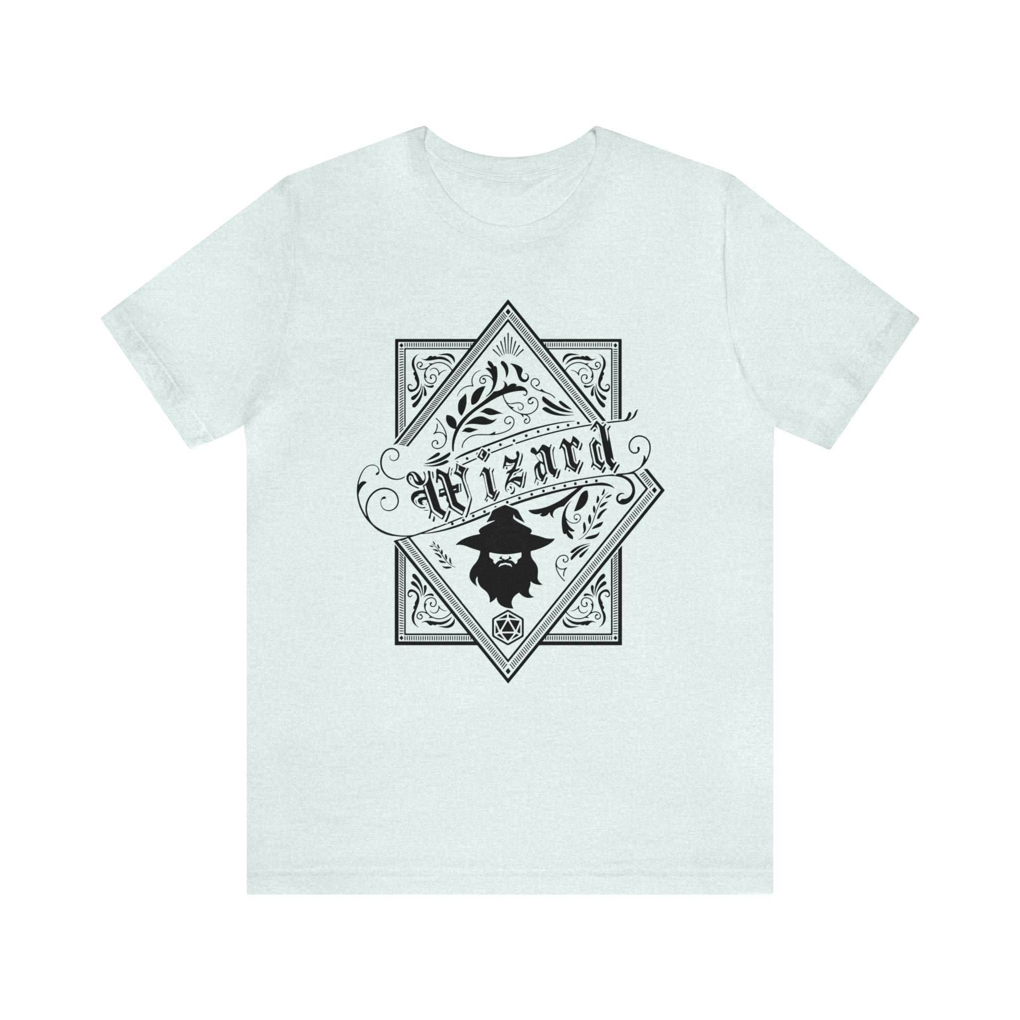 Wizard Class Shirt - Heather Ice Blue / S