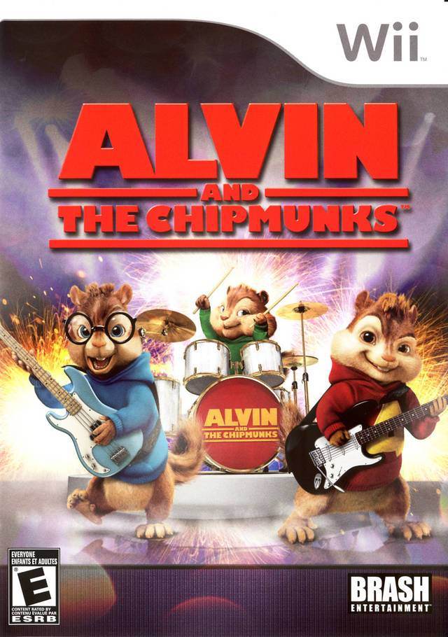 Alvin And The Chipmunks The Game (Wii) - Game Manual Only
