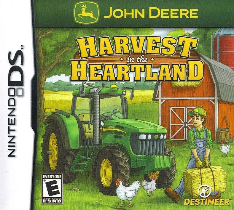 John Deere: Harvest in the Heartland (Nintendo DS) - Game Manual Only