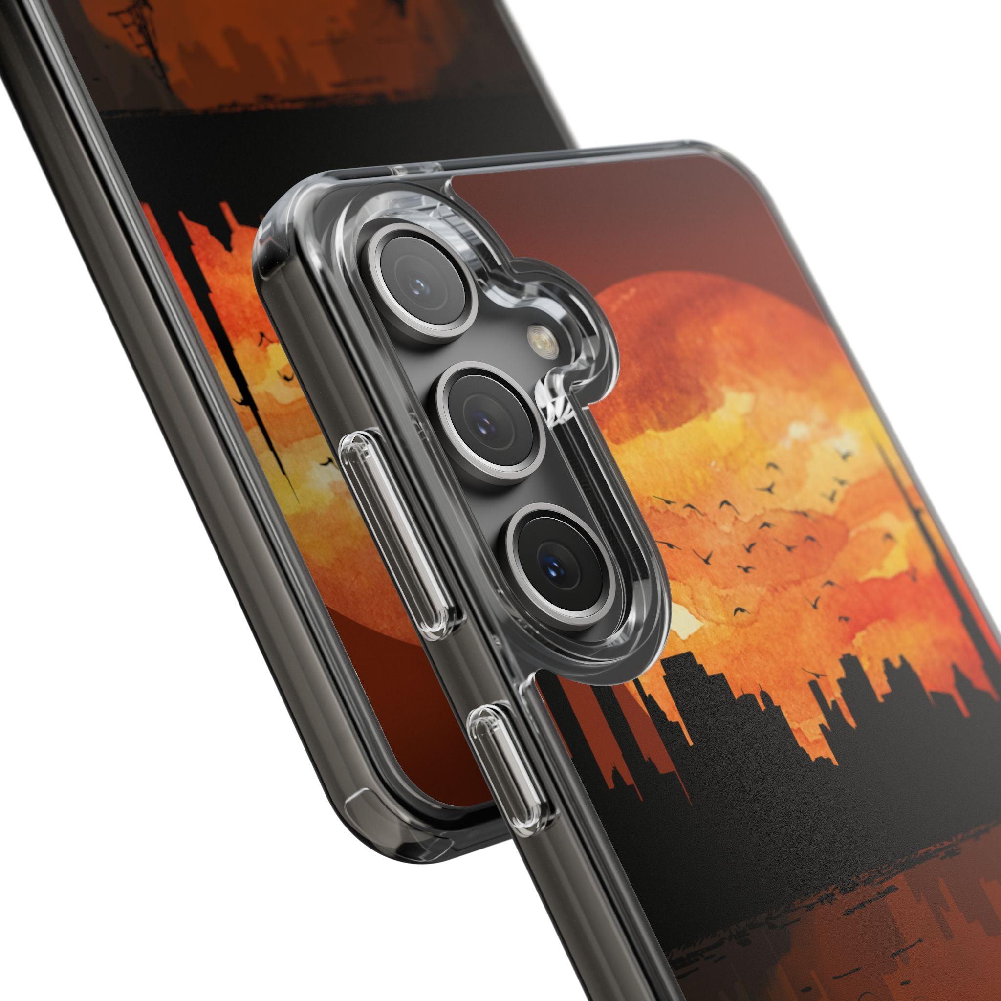 Fading Fire: The Mystery of the Dark Sunset Clear Cases