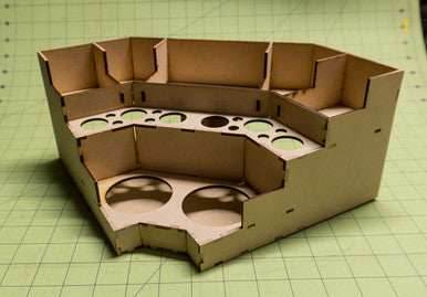 Paint Rack - 90 Degree Corner - 