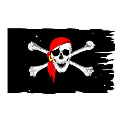 90x150cm 3x5FTS Never Say Die Goonies Pirate Flag Jolly Roger