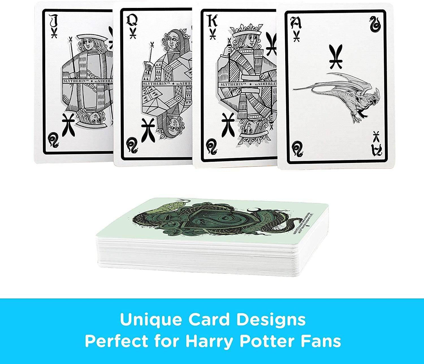 Aquarius Playing Cards: Harry Potter - Slytherin - 