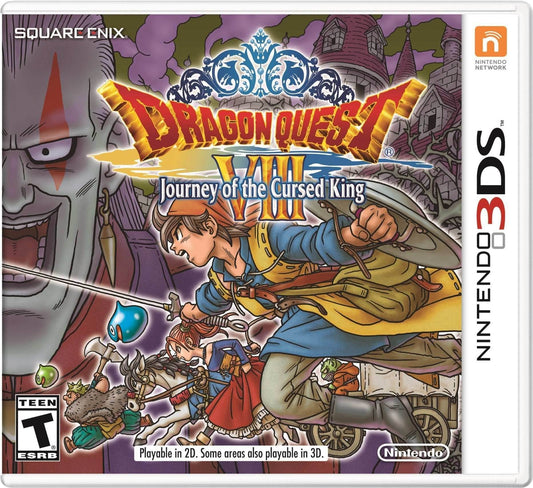 Dragon Quest VIII: Journey of the Cursed King (Nintendo 3DS) - Game Manual Only