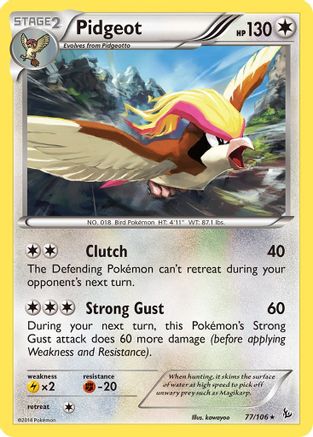 Pidgeot 077/106 - XY  Flashfire