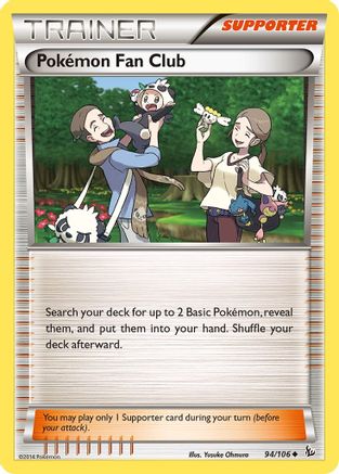 Pokemon Fan Club 094/106 - XY  Flashfire