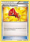 Startling Megaphone 097/106 - XY  Flashfire Reverse Holofoil