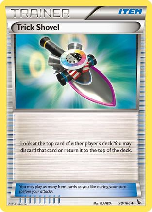 Trick Shovel 098/106 - XY  Flashfire