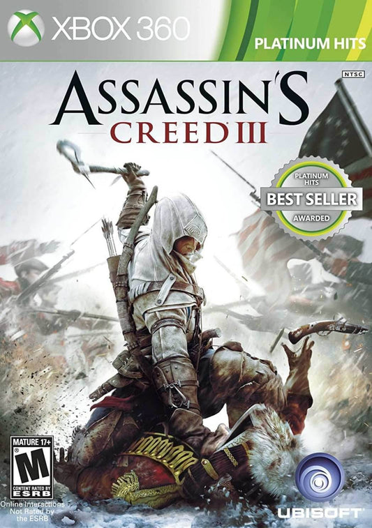 Assassin's Creed III (Platinum Hits) (Xbox 360) - Game Manual Only