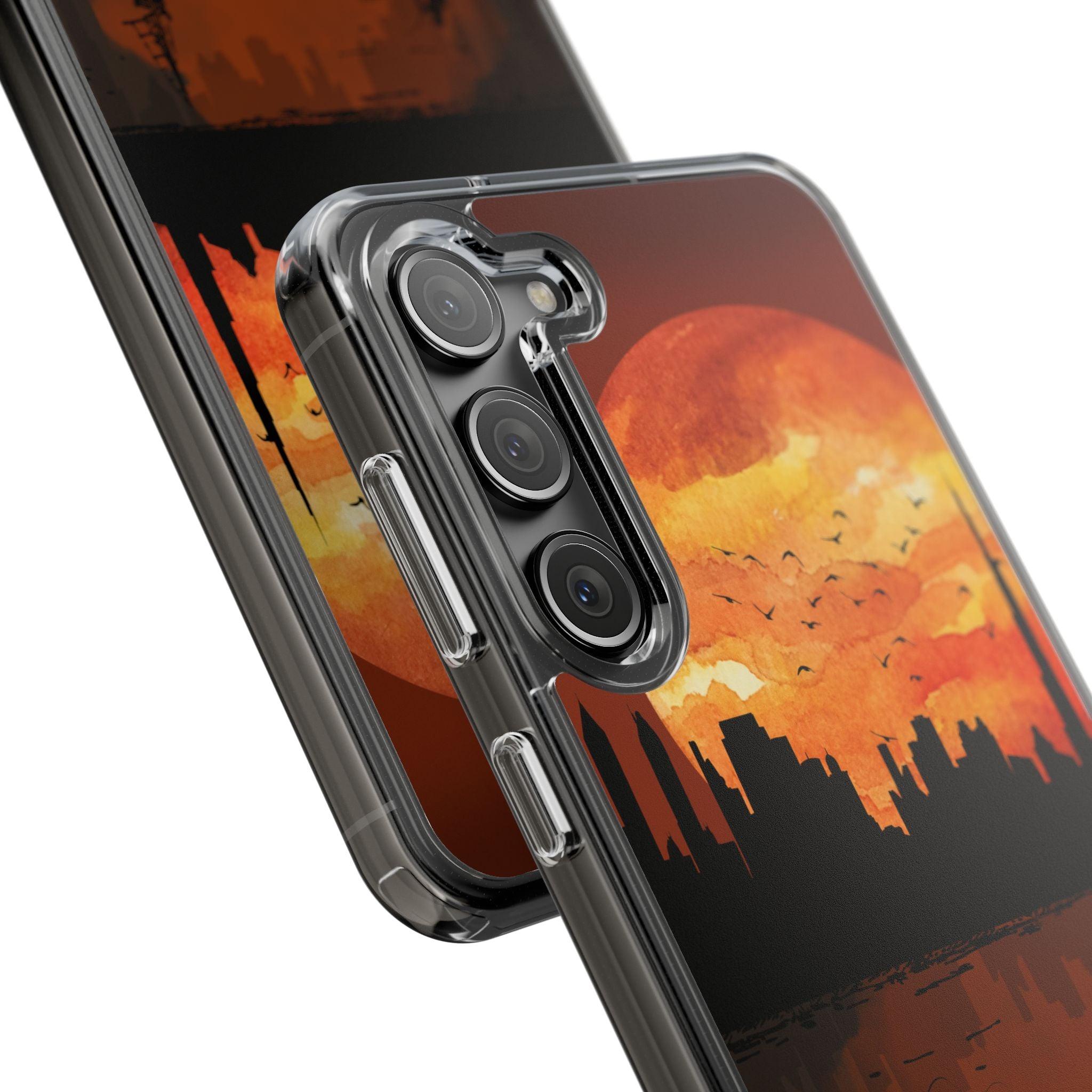Fading Fire: The Mystery of the Dark Sunset Clear Cases
