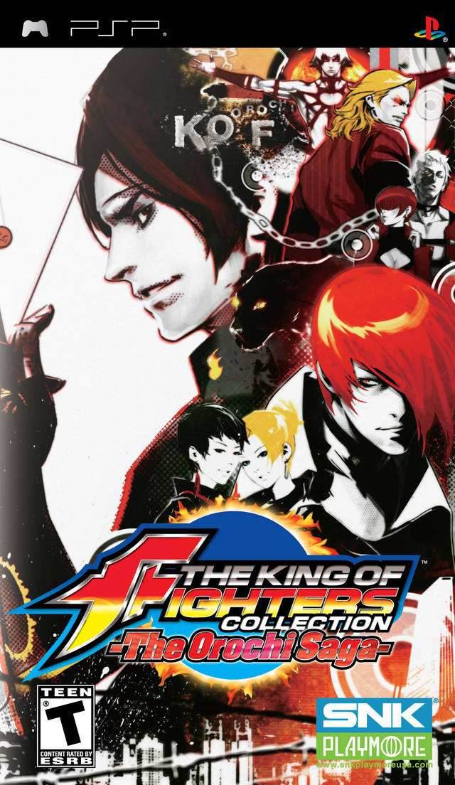 The King of Fighters Collection The Orochi Saga (PSP) - Game Manual Only
