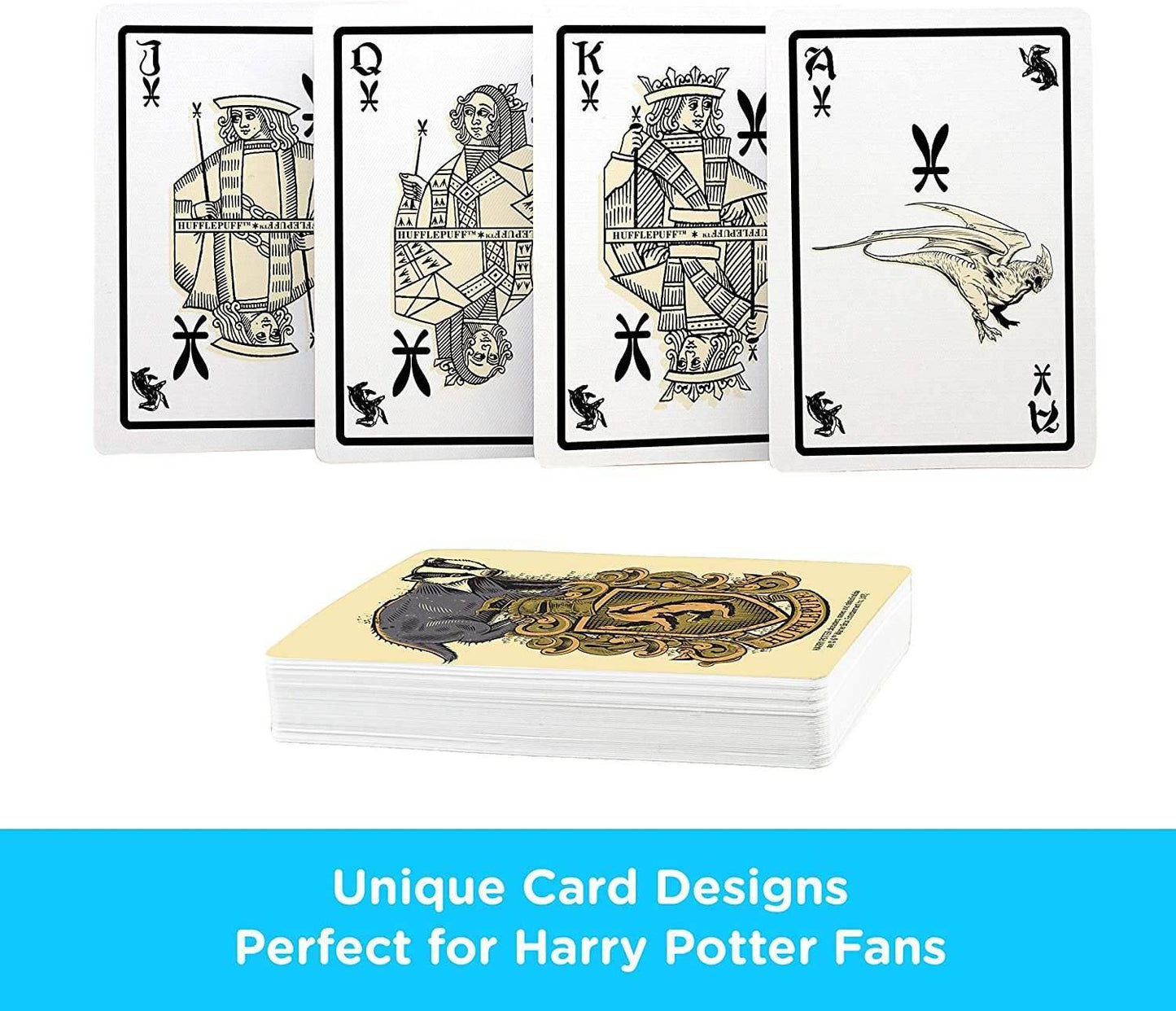 Aquarius Playing Cards: Harry Potter - Hufflepuff - 
