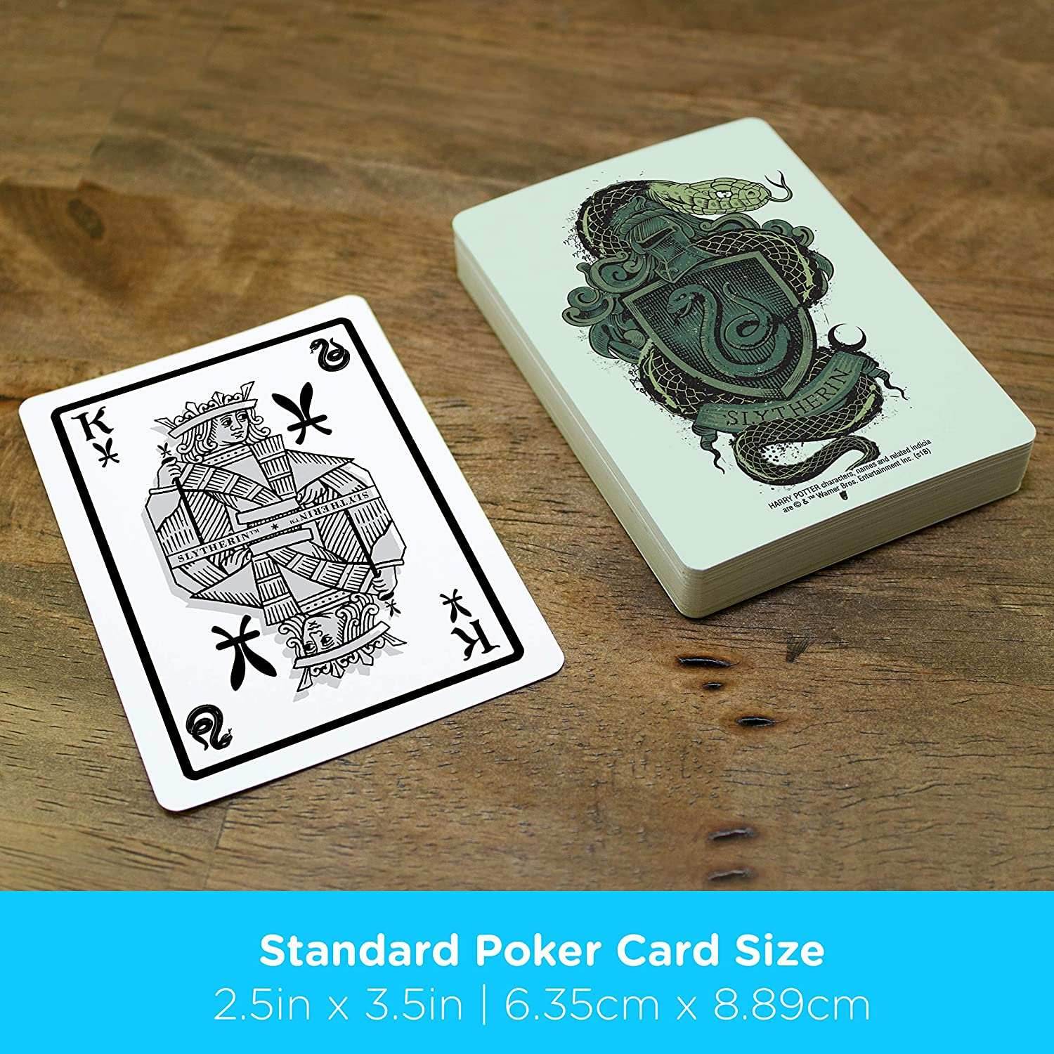 Aquarius Playing Cards: Harry Potter - Slytherin - 