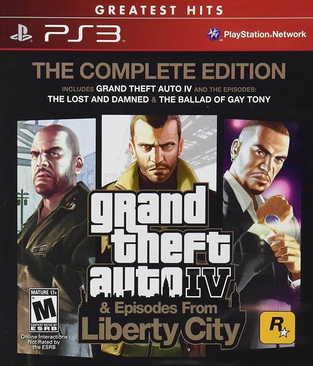 Grand Theft Auto IV: Complete Edition (Greatest Hits) (Playstation 3) - Game Manual Only