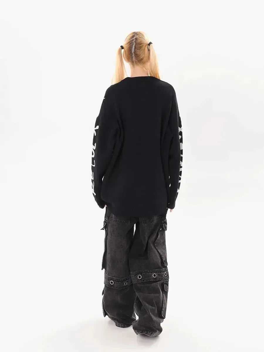 'Manga Girl‘ Anime Girls Streetstyle Oversized Sweater