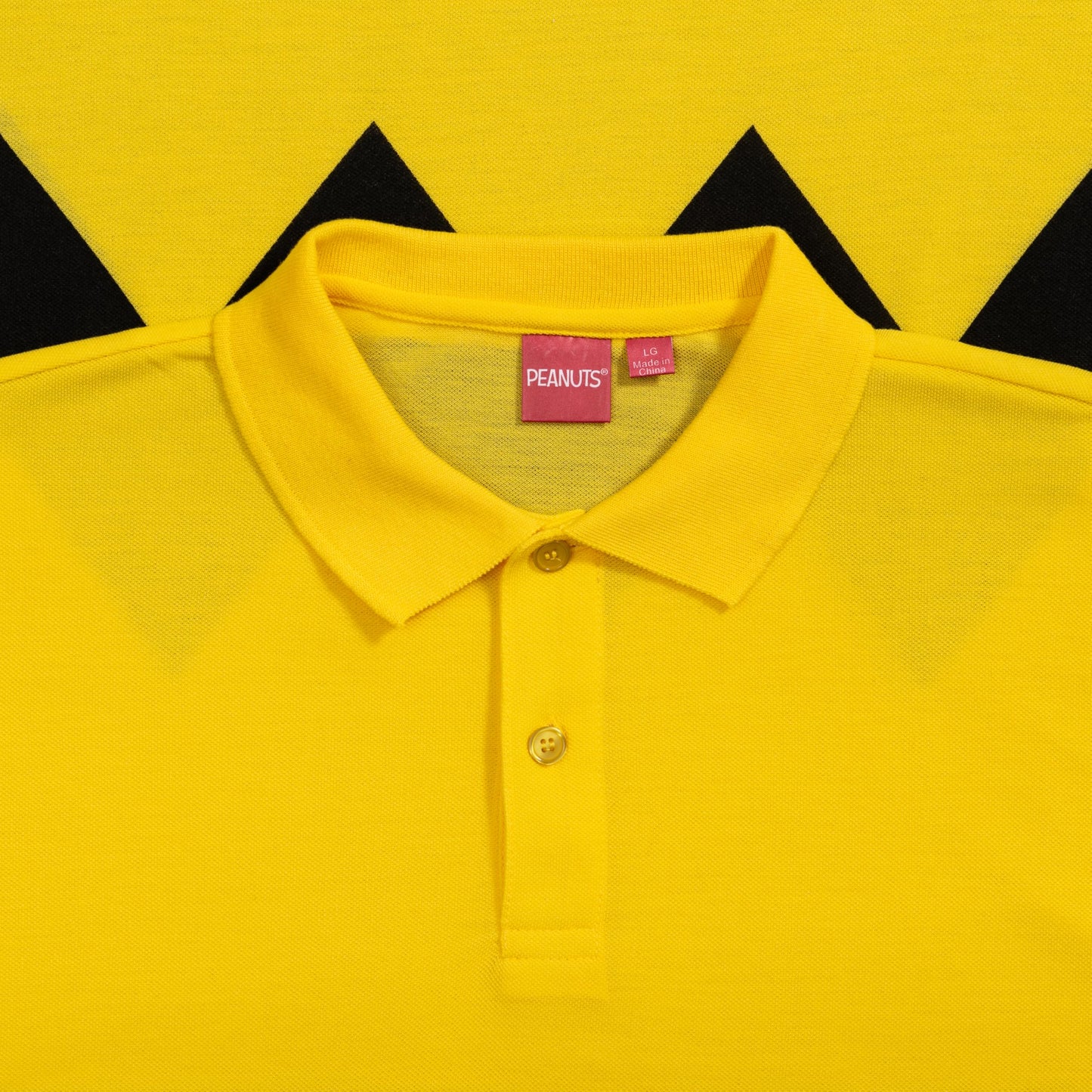Charlie Brown Polo Button Up Costume T-Shirt
