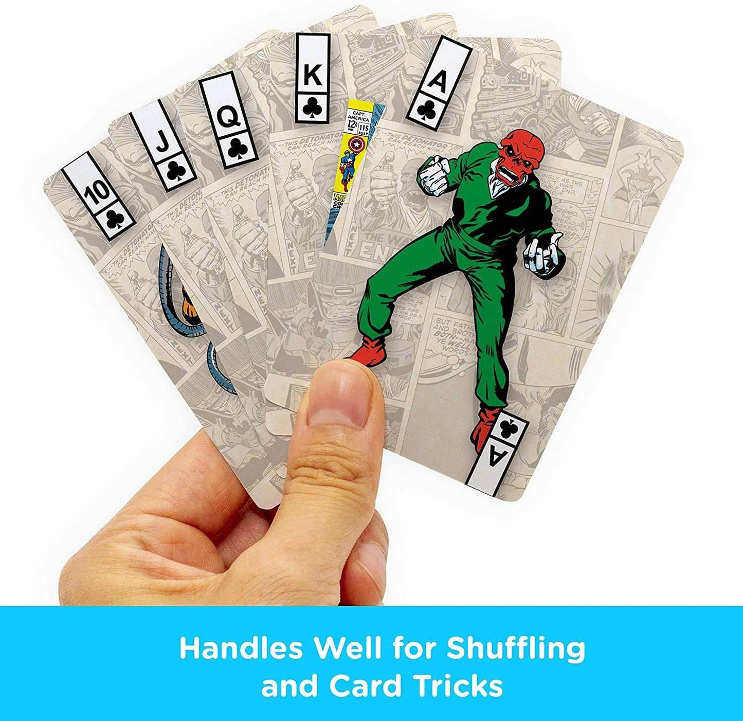 Aquarius Playing Cards: Marvel - Villians Retro - 