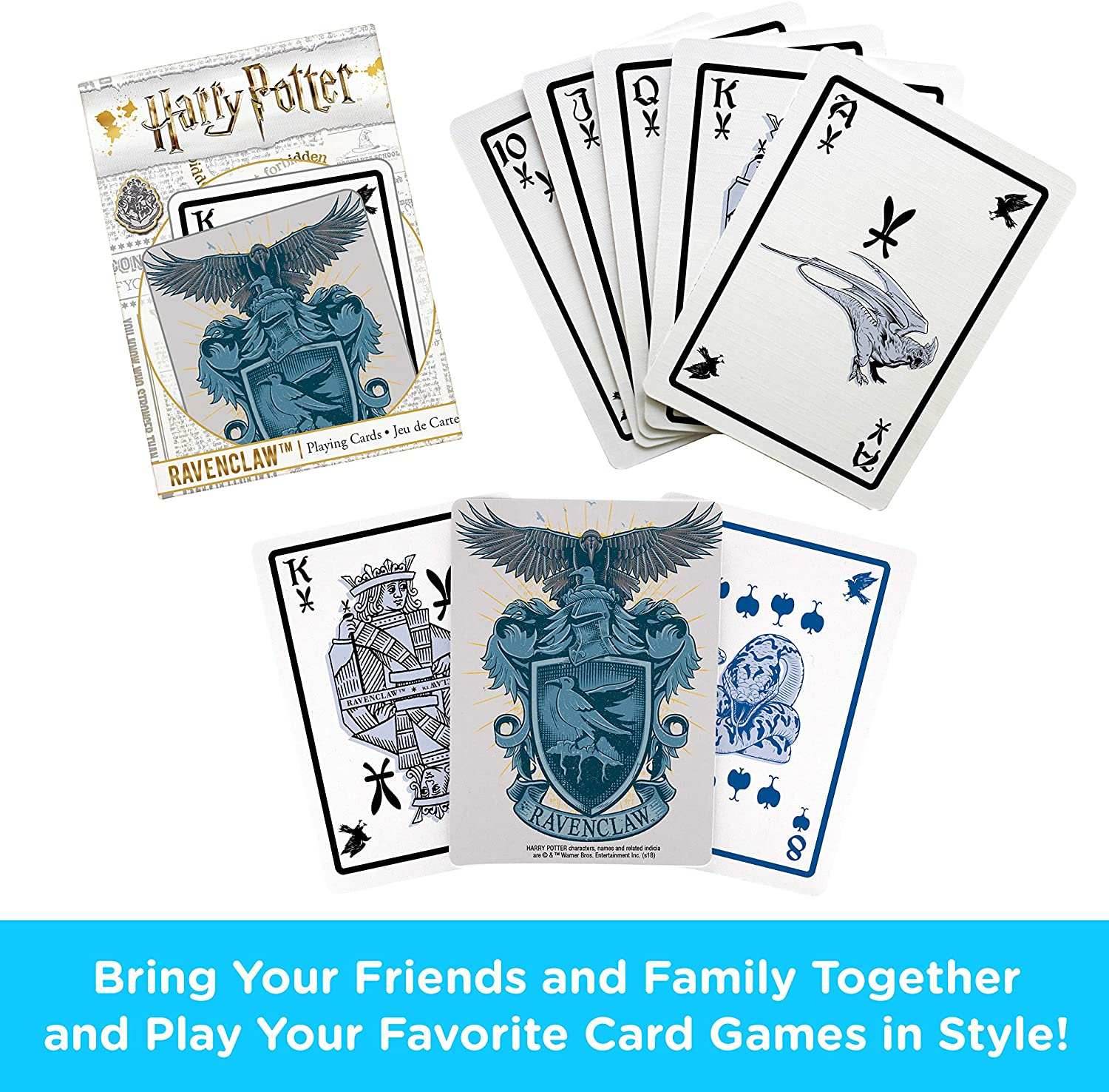 Aquarius Playing Cards: Harry Potter - Ravenclaw - 